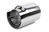 Dinan Double-Walled 4.5" Clamp-On Exhaust Tip w/ 3.25" Inlet for Dual Exhaust Setups (Polished) by Dinan D663-0643-BOX