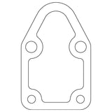 Cometic Chrysler / Ford / GM Fuel Pump Gasket .031in Fiber - 4 Bolt - 10 Pack by Cometic CGS-CP15012