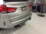 Dinan Free Flow Axle-Back Exhaust (Black Tips)- 2015-2019 BMW X5M/X6M by Dinan D660-0054A-BLK