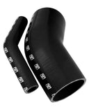 Turbosmart 45 Elbow 2.00 - Black Silicone Hose by Turbosmart TS-HE45200-BK