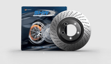 SHW Performance SHW Performance 15-16 Porsche Carrera GTS/Carrera 4 GTS Right Front Drilled Monobloc Brake Rotor PFR39910