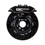 EBC Racing 20-23 Volkswagen Golf-R Black Apollo-6 Calipers 380mm Rotors Front Big Brake Kit by EBC BBK033BLK-2