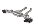 Akrapovic Slip-On Line (Titanium) Exhaust - BMW / F96 Facelift / X5M / X6M by Akrapovic S-BM-T-35H