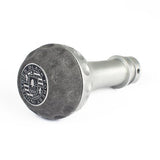 BFI Heavy Weight Shift Knob - GSB - Gray Alcantara - Clear Anodized - BMW by BFI GSB-BMM-UF