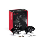 Brembo OE X-Style Brake Calipers Black (Front) - BMW by Brembo FALD42-BRE