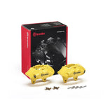 Brembo OE X-Style Brake Calipers Yellow (Front - BMW by Brembo FALH42-BRE