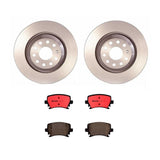 Brembo OE Front Brake Kit (Prem NAO Ceramic Pads/Prem UV Coat Rotors) - 95-01 Ford Explorer by Brembo KT00068-BRE