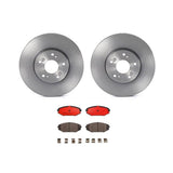 Brembo OE Front Brake Kit (Prem NAO Ceramic Pads/Prem Rotors) - 01-02 Ford Explorer Sport Trac by Brembo KT00074-BRE