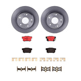 Brembo OE Rear Brake Kit (Prem NAO Ceramic Pads/Prem UV Coat Rotors) - 02-06 Cadillac Escalade by Brembo KT00111-BRE