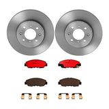 Brembo OE Front Brake Kit (Prem NAO Ceramic Pads/Prem Rotors) - 95-01 Ford Explorer by Brembo KT00167-BRE