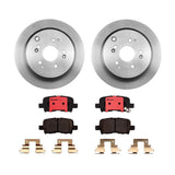 Brembo OE Rear Brake Kit (Prem NAO Ceramic Pads/Prem UV Coat Rotors) - 01-06 Acura MDX/02-04 Honda Odyssey/03-08 Pilot by Brembo KT00229-BRE