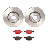 Brembo OE Front Brake Kit (Prem NAO Ceramic Pads/Prem UV Coat Rotors) - 06-10 Ford Explorer/Mercury Mountaineer by Brembo KT00285-BRE