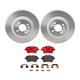 Brembo OE Rear Brake Kit (Prem NAO Ceramic Pads/Prem UV Coat Rotors) - 2007 Hyundai Entourage/03-09 Sorento by Brembo KT00286-BRE