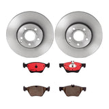 Brembo OE Rear Brake Kit (Prem NAO Ceramic Pads/Prem UV Coat Rotors) - 02-06 Cadillac Escalade by Brembo KT00291-BRE