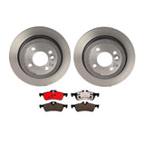 Brembo OE Rear Brake Kit (Prem NAO Ceramic Pads/Prem UV Coat Rotors) - MINI by Brembo KT00338-BRE