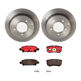 Brembo OE Rear Brake Kit (Prem NAO Ceramic Pads/Prem UV Coat Rotors) - 11-14 Chrysler 200 by Brembo KT00399-BRE