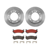 Brembo OE Front Brake Kit (Prem NAO Ceramic Pads/Prem UV Coat Rotors) - 94-97 Mazda Miata/99-05 Miata by Brembo KT00438-BRE