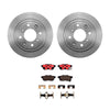 Brembo OE Rear Brake Kit with Ceramic Pads 92-01 Acura Integra/92-95 Honda Civic/99-00 Civic (239mm)