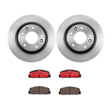 Brembo OE Rear Brake Kit (Prem NAO Ceramic Pads/Prem UV Coat Rotors) - 03-05 Mazda 6/2003 Protege/1991 RX-7/93-95 RX-7 by Brembo KT00525-BRE