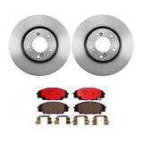 Brembo OE Front Brake Kit (Prem NAO Ceramic Pads/Prem UV Coat Rotors) - 02-06 Acura RSX/06-11 Honda Civic/00-09 S2000 by Brembo KT00600-BRE