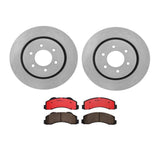 Brembo OE Rear Brake Kit (Prem NAO Ceramic Pads/UV Coat Brake Discs) - Audi by Brembo KT00263-BRE