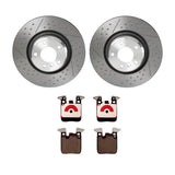Brembo OE Rear Brake Kit (Prem NAO Ceramic Pads/Prem Rotors) - BMW by Brembo KT00711-BRE