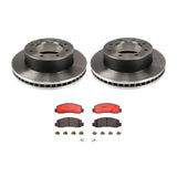 Brembo OE Front Brake Kit (Prem NAO Ceramic Pads/Prem Rotors) - 08-13 Ford F250 Super Duty/08-12 F350 Super Duty by Brembo KT00777-BRE