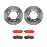 Brembo OE Rear Brake Kit (Prem NAO Ceramic Pads/Prem Rotors) - 08-13 Ford F-250 Super Duty/05-12 F-350 Super Duty by Brembo KT00834-BRE