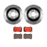 Brembo OE Rear Brake Kit (Prem NAO Ceramic Pads/Prem UV Coat Rotors) - 08-20 Dodge Challenger/06-10/12-15 Charger by Brembo KT00846-BRE