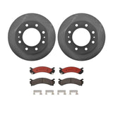 Brembo OE Front Brake Kit (Prem NAO Ceramic Pads/Prem UV Coat Rotors) - 00-05 Cadillac DeVille by Brembo KT00889-BRE