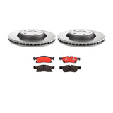 Brembo OE Front Brake Kit (Prem NAO Ceramic Pads/Prem UV Coat Rotors) - 11-20 Dodge Durango/Jeep Grand Cherokee by Brembo KT00990-BRE