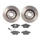 Brembo OE Front Brake Kit (Prem NAO Ceramic Pads/Prem UV Coat Rotors) - Audi by Brembo KT00999-BRE