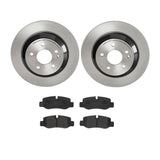 Brembo OE Rear Brake Kit (Rear Prem NAO Ceramic Pads/Prem UV Coat Rotors) - 16-20 Mercedes Metris by Brembo KT00A10-BRE