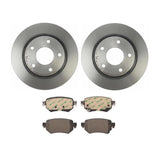 Brembo OE Rear Brake Kit (Prem NAO Ceramic Pads/Prem UV Coat Rotors) - 16-20 Mazda 6 by Brembo KT00A36-BRE
