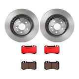 Brembo OE Rear Brake Kit (Prem NAO Ceramic Pads/Prem UV Coat Rotors) - 05-06 Mercedes CL65 AMG by Brembo KT00A76-BRE