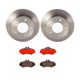 Brembo OE Rear Brake Kit (Rear Prem NAO Ceramic Pads/Prem Rotors) - 03-06 Dodge Sprinter 2500/03-04 Mercedes G55 AMG by Brembo KT00A79-BRE