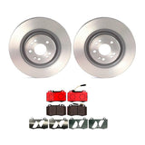 Brembo OE Front Brake Kit (Prem NAO Ceramic Pads/Prem UV Coat Rotors) - 01-02 Mercedes CL55 AMG by Brembo KT00A80-BRE