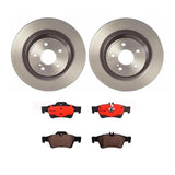 Brembo OE Rear Brake Kit (Prem NAO Ceramic Pads/Prem UV Coat Rotors) - 03-06 Mercedes CL500/07-13 S550/2007 S600 by Brembo KT00A84-BRE