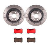 Brembo OE Rear Brake Kit (Prem NAO Ceramic Pads/Prem UV Coat Rotors) - 05-06 Mercedes CL65 AMG by Brembo KT00B23-BRE