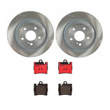 Brembo OE Rear Brake Kit (Prem NAO Ceramic Pads/Prem UV Coat Rotors) - 01-02 Mercedes CL55 AMG by Brembo KT00B32-BRE