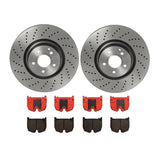 Brembo OE Front Brake Kit (Prem NAO Ceramic Pads/Prem UV Coat Rotors) - 03-06 Mercedes CL55 AMG by Brembo KT00B84-BRE
