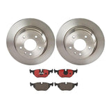 Brembo OE Rear Brake Kit (Prem NAO Ceramic Pads/Prem Rotors) - 90-95 BMW 525i by Brembo KT00C03-BRE