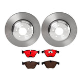 Brembo OE Front Brake Kit (Prem NAO Ceramic Pads/Prem Rotors) - BMW by Brembo KT00C08-BRE