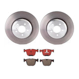 Brembo OE Rear Brake Kit (Prem NAO Ceramic Pads/Prem Rotors) - BMW by Brembo KT00C10-BRE