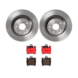 Brembo OE Rear Brake Kit (Prem NAO Ceramic Pads/Prem UV Coat Rotors) - 01-02 Mercedes CL55 AMG by Brembo KT00C12-BRE