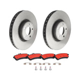 Brembo OE Front Brake Kit (Prem NAO Ceramic Pads/Prem Rotors) - 15-20 Mercedes C300/18-19 E300 by Brembo KT00C17-BRE