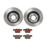 Brembo OE Rear Brake Kit (Rear Prem NAO Ceramic Pads/Prem Rotors) - 15-20 Mercedes C300/16-18 C350e/2015 C400 by Brembo KT00C18-BRE
