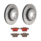 Brembo OE Rear Brake Kit (Rear Prem NAO Ceramic Pads/Prem Rotors) - 15-20 Mercedes C300/16-18 C350e/2015 C400 by Brembo KT00C19-BRE