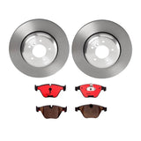 Brembo OE Front Brake Kit (Prem NAO Ceramic Pads/Prem UV Coat Rotors) - BMW by Brembo KT00C27-BRE