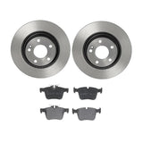 Brembo OE Rear Brake Kit (Prem LowMet Pads/Prem Rotors) - 15-20 Mercedes C300/16-18 C350e/2015 C400 by Brembo KT04033-BRE